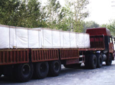 郓城恒通木业包装板的运输车辆